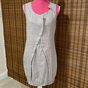 Stella Carakasi grey linen dress!